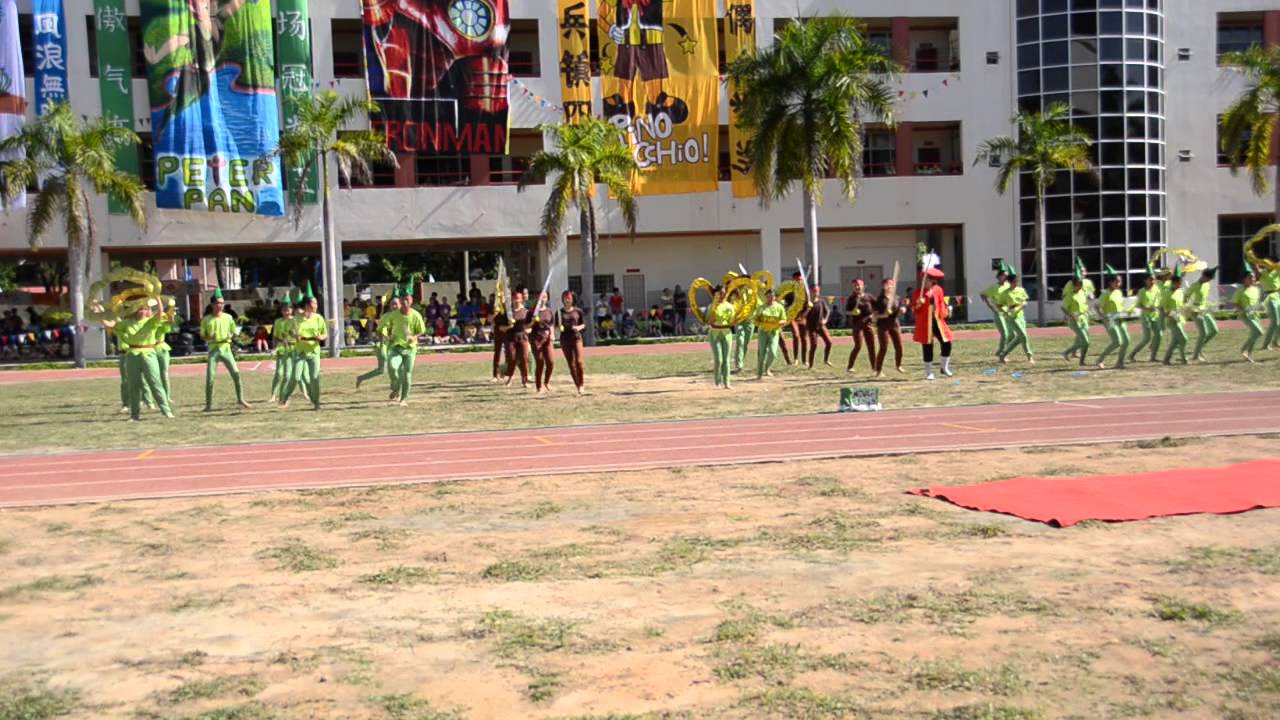 2013 Kian Kok Middle School Green house cheerleading - Peter Pan