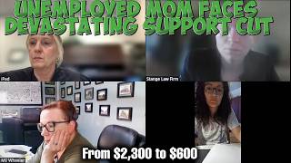 From $2,300 to $600: Unemployed Mom Faces Devastating Child Support Cut
