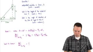 Math150/151 Section 3.9 Related Rates (2/4)