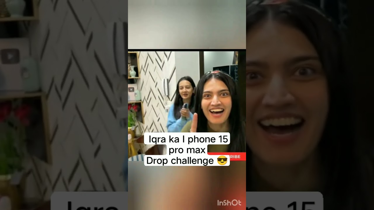 i phone 15 pro max drop challenge 😎