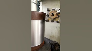 Single column vertical lathe test