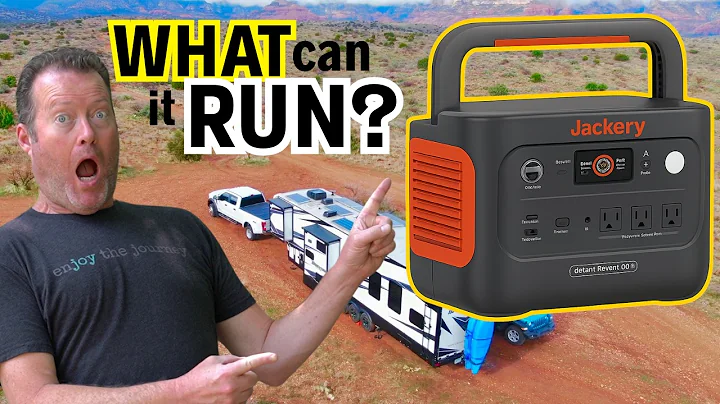 The Best Portable Power Station for RVs, Camping & Home Backup (Jackery Solar Generator 1000 v2)