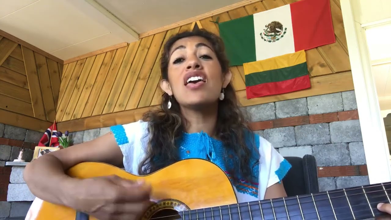 Mexico Lindo y Querido (Cover acústico, gitarra y voz)