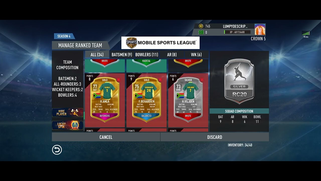 ALL 40 PLAYERS IN MY SQUOD