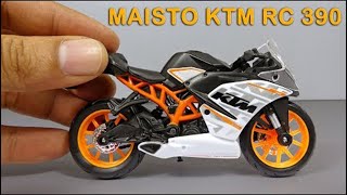 Maisto KTM RC 390 1:18 Diecast scale 