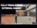FREE FIRE External PANEL l FEMALE FAKE DAMAGE FIXED☠️ l SAFE FOR MAIN ID l 100% FREE🎁