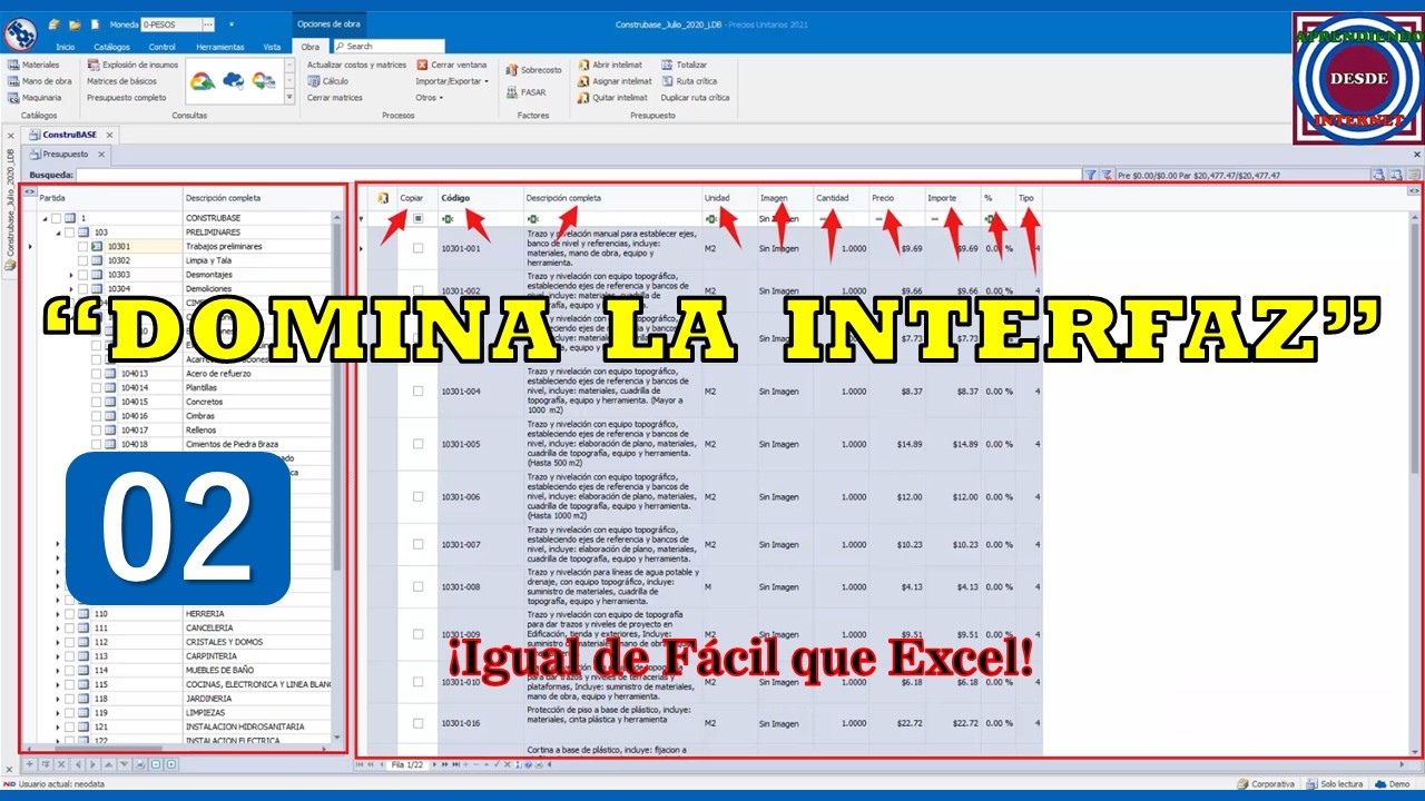 Guía Rápida: Interfaz de Neodata 2021 (Domina el programa como un ...