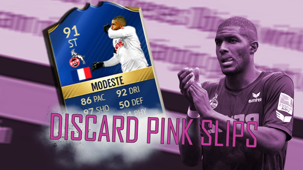 FIFA 17: 91 MODESTE TOTS DISCARD!? | DISCARD PINK SLIPS | FIFA 17 ULTIMATE TEAM (GERMAN)