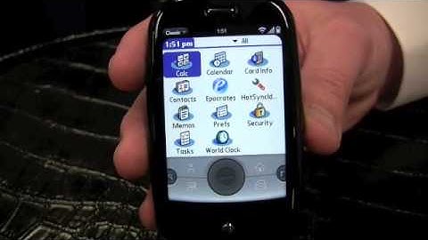 Palm Pre: Classic (PalmOS Emulator) demoed at CTIA 2009