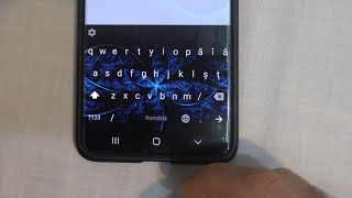 How to type using Diacritics (Android 12, Romanian keyboard)