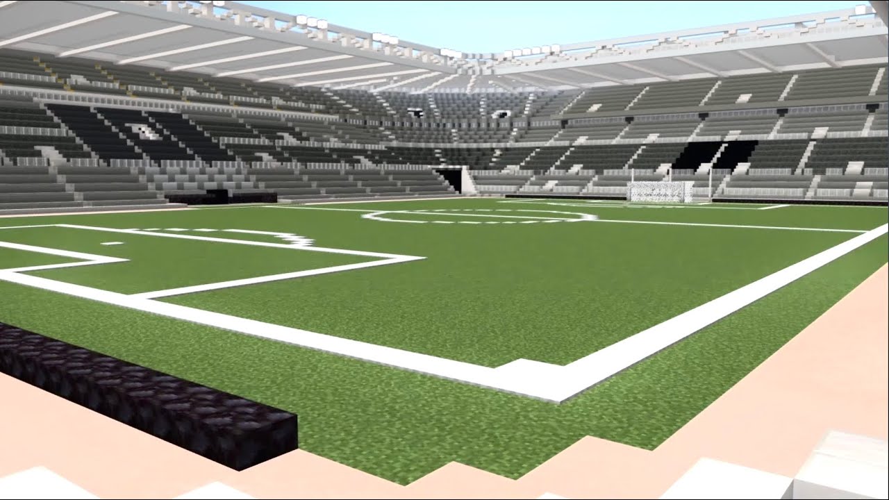 St James Park Minecraft build, Newcastle united. PS4