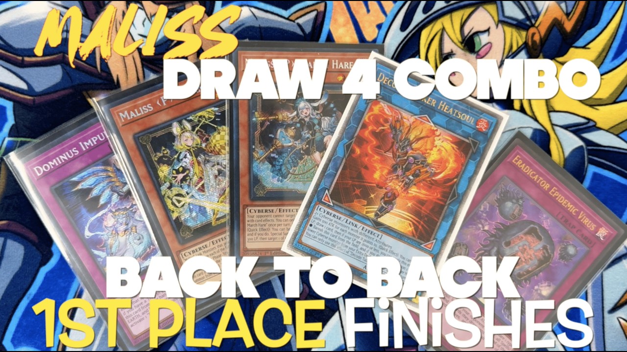 1st Place OTS Winning Maliss Deck + Draw 4 Combo Guide | BACK TO BACK 1st