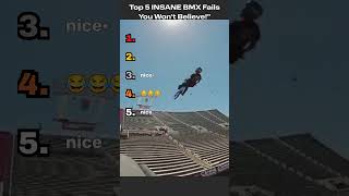 Top 5 INSANE BMX FailsYou Won't Believe!"