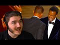 Jschlatt reacts to Will Smith Slapping Chris Rock