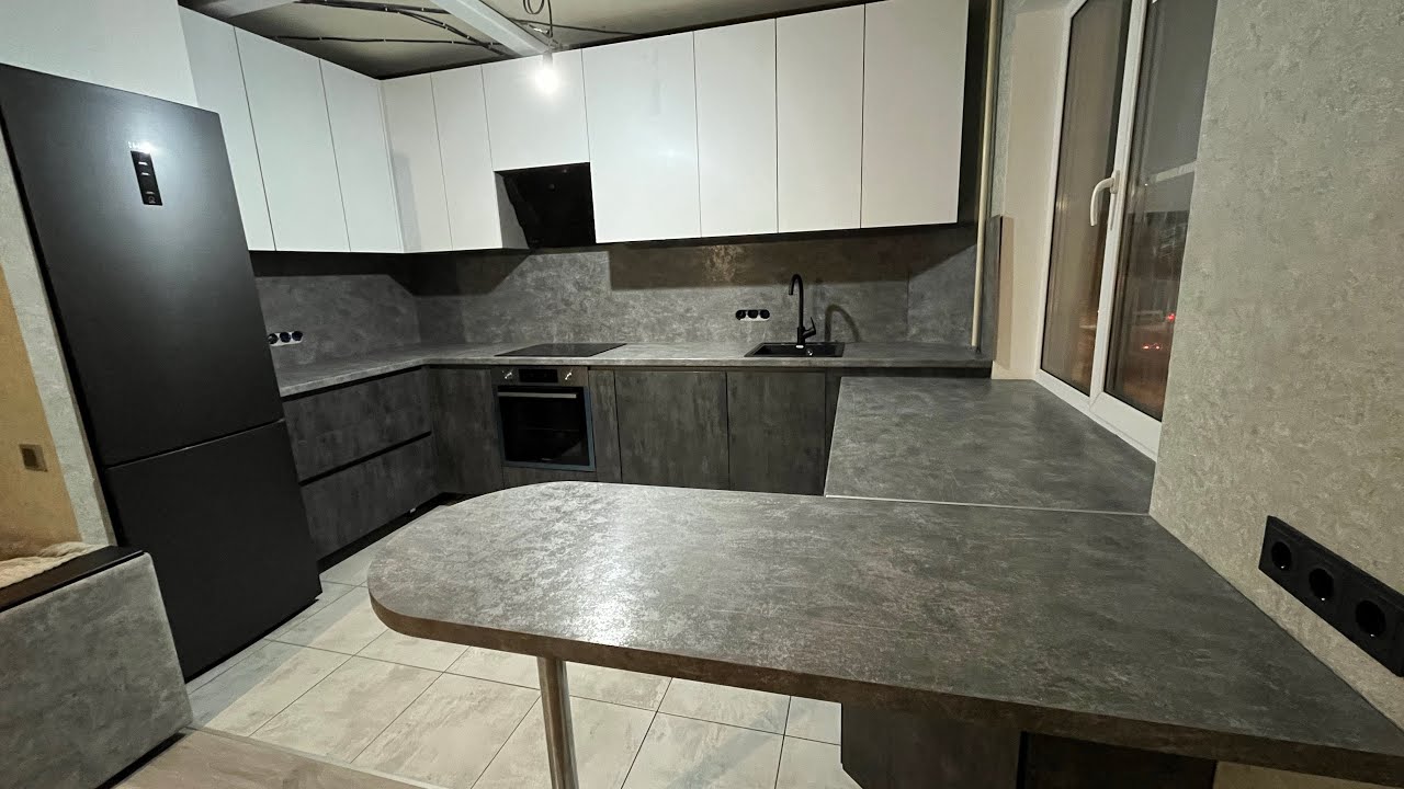 Установка кухонного гарнитура 28.12.23 г. Волгоград! - YouTube