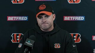 Zac Taylor Postgame Press Conference l Bengals vs Steelers
