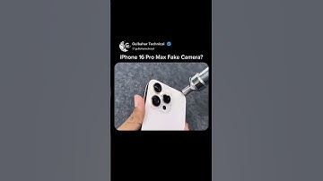 iPhone 16 Pro Max FAKE Camera Revealed! 😱 (Only 2 Real Cameras Inside!)