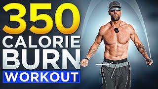 350 Calorie Burn Jump Rope Workout (Follow Along) screenshot 2