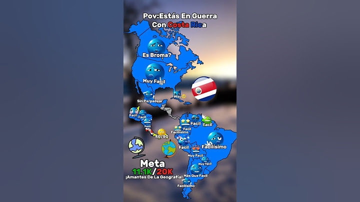 Pov:Estás En Guerra Con Costa Rica