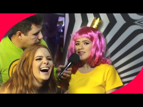 ENTREVISTANDO OS FAMOSOS NA FESTA DE 18