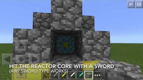 Minecraft PE: How to Build a Nether Reactor