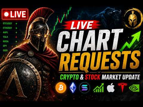 Thumbnail for Crypto & Stock Market Update 📈 LIVE CHART REQUESTS (July 15, 2026)