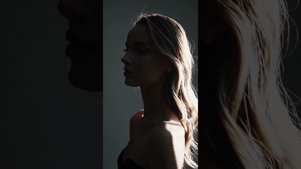 Elegant Shadow Portrait | Light & Silhouette
