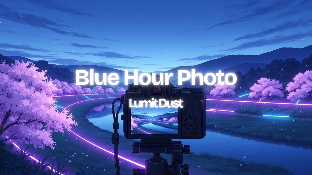 Lumi Dust - The Blue Hour Photo (Official Lyrics Video)