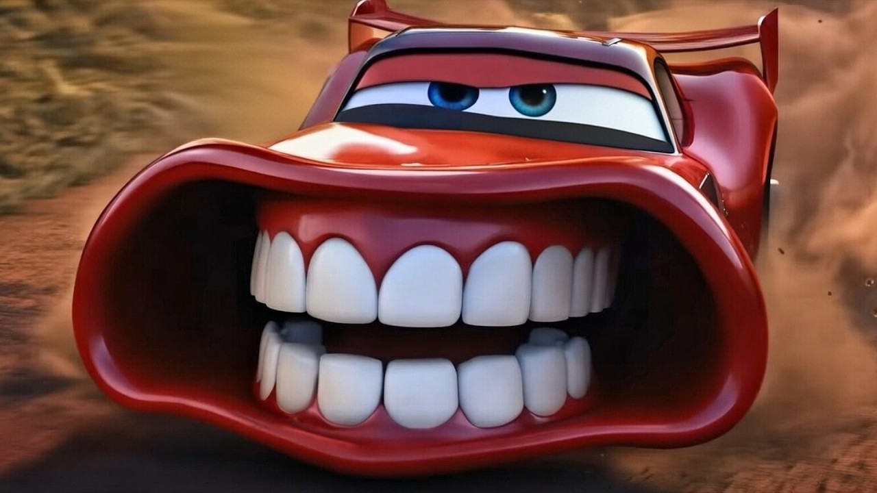 Cars 3 but it's ruined by AI