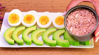 Prepare avocado with tuna in this way, the result will be amazing! tuna recipe