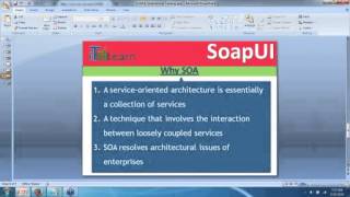 WebServices SoapUI Live Training Orientation
