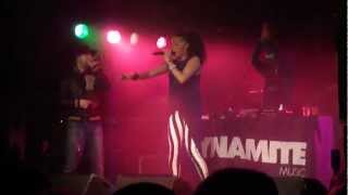 Ms Dynamite &amp; Faith SFX - Boo (Remix) Live The Arches Glasgow 01.03.2012 Supporting Maverick Sabre