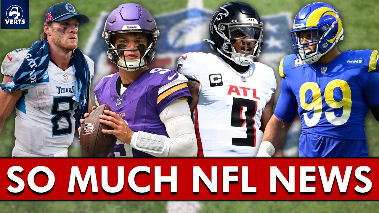 WATCH: 🚨SO MUCH NFL News: JJ McCarthy Latest? Michael Penix vs. Tua Tagovailoa, Aaron Donald & Will Levis