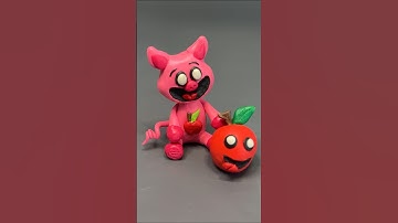 🟢🔴I made Pickypiggy from Poppy Playtime #poppyplaytime #sculpting #plasticine #catnap