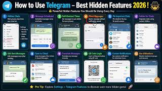 How To Use Telegram Best Hidden Feature 2026 