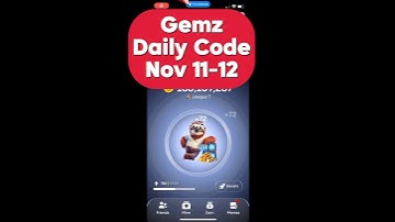 11 - 12 November 2024 Gemz Daily Code Today #gemz  #gemzciphercode