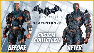 McFarlane Toys Arkham Origins Deathstroke Makeover: Chris' Custom Collectables