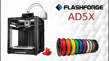Flashforge AD5X : Unboxing, Setup & Test Print!