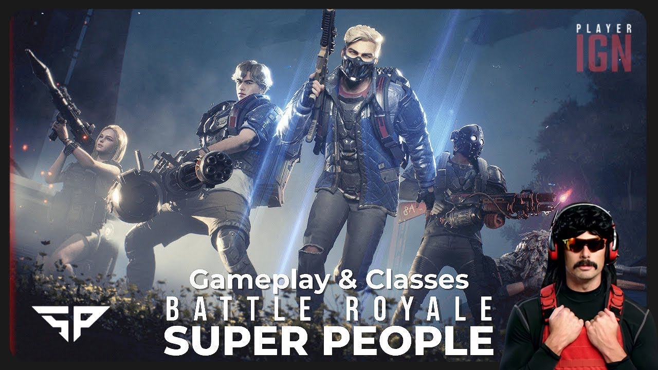 Dr Disrespect's initial thoughts about Super People: Upcoming Battle Royale Game made by Nexon