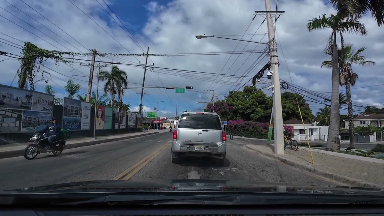 driving from Sosua to playa Dorado Puerto Plata, Dominican Republic