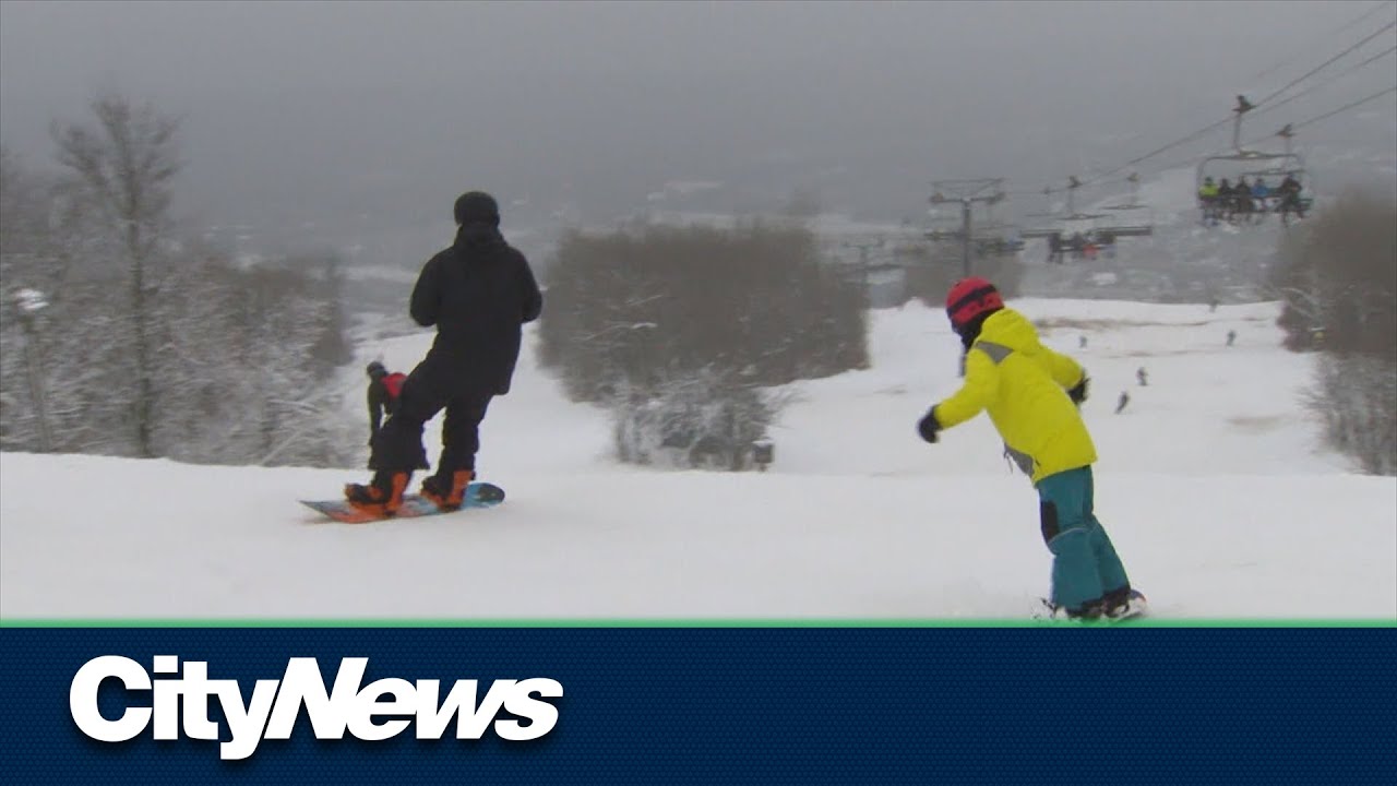 Blue Mountain trails open for the season - YouTube
