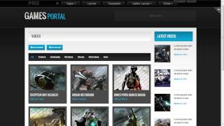 Game Portal Website Template