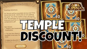 PATCH NOTES 1.111 - NEW EVENTS! [FURRY HIPPO AFK ARENA]