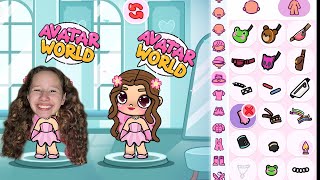 Valentina Jogando pela primeira vez avatar world - Avatar World