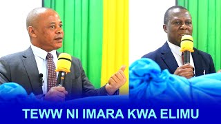 TEWW NI MUHIMIRI WA ELIMU YA WATU WAZIMA NCHINI, MIKAKATI MINGINE WAPEWA.