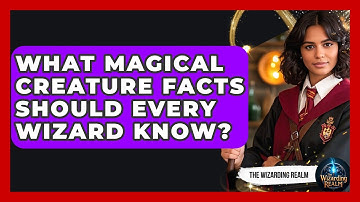 What Magical Creature Facts Should Every Wizard Know? - The Wizarding Realm