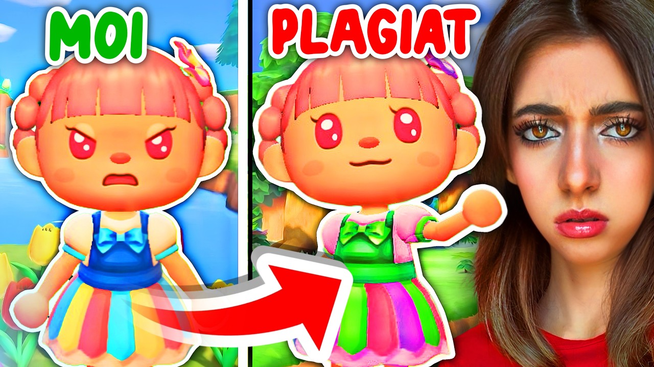 JE VISITE L’ÎLE D’UNE PLAGIEUSE #2 dans ANIMAL CROSSING… 😤