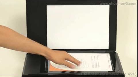 HP Deskjet Ink Advantage 4515 - Scanning A Document Using HP Scanning Utility