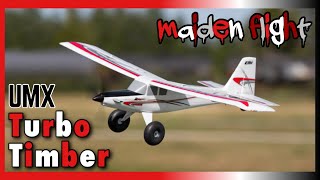 Maiden flight Turbo Timber Cheap easy to fly RC plane