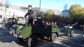 Lord Mayors Show London 12/11/22, Hon Artillery Comp and Guards Band